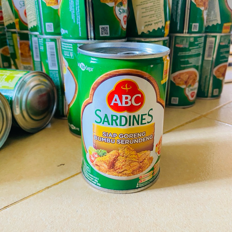 

Sarden Bumbu Serundeng ABC 400g - Expired Desember 2025 - Baca Deskripsi