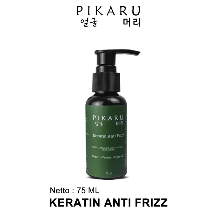 (BONUS) Pikaru Keratin Treatment Anti Frizz / Pikaru Keratin Rambut Anti Frizz