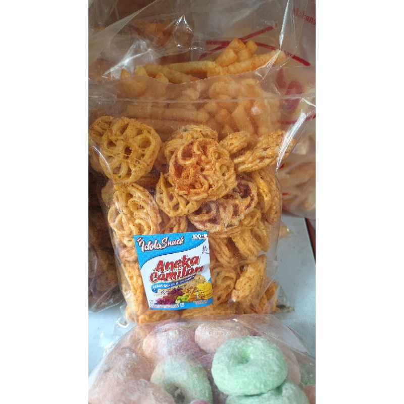 

kerupuk seblak kering pedes & aneka cemilan snack gurih