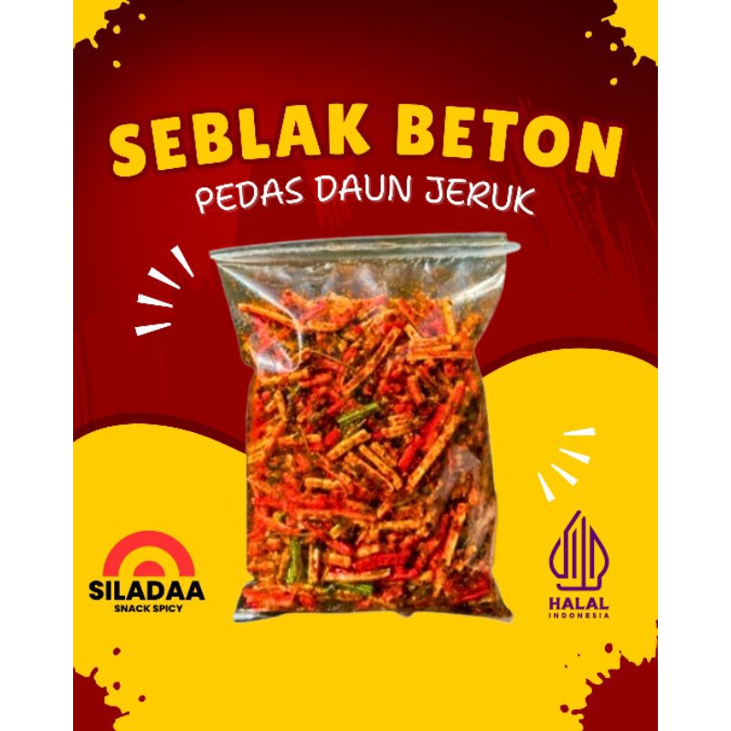 

SEBLAK BETON PEDAS DAUN JERUK SEBLAK KRUPUK JAAT BETON EXSTRA PEDAS DAUN JERUK