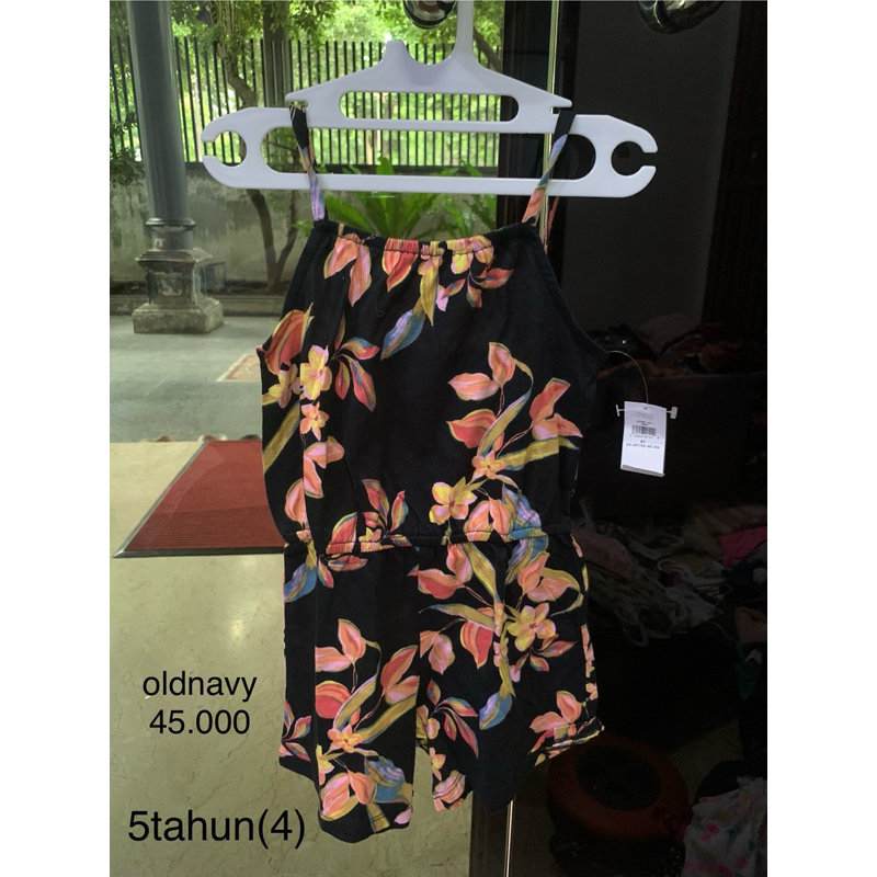 jumpsuit/ romper oldnvy cewek size 18-24 bulan dan 5 tahun