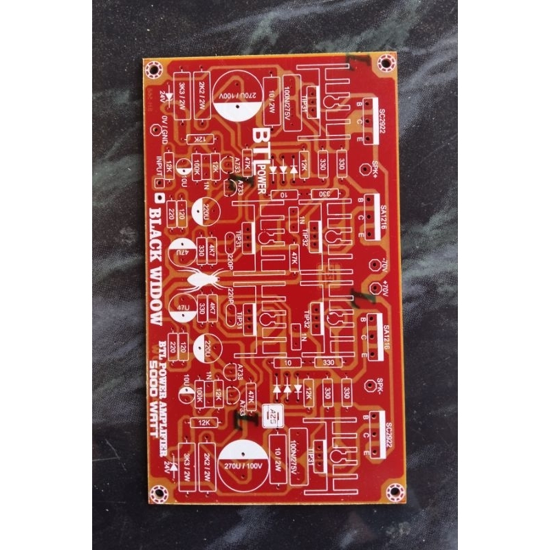 PCB BLACK WIDOW Power SAFARI BTL.