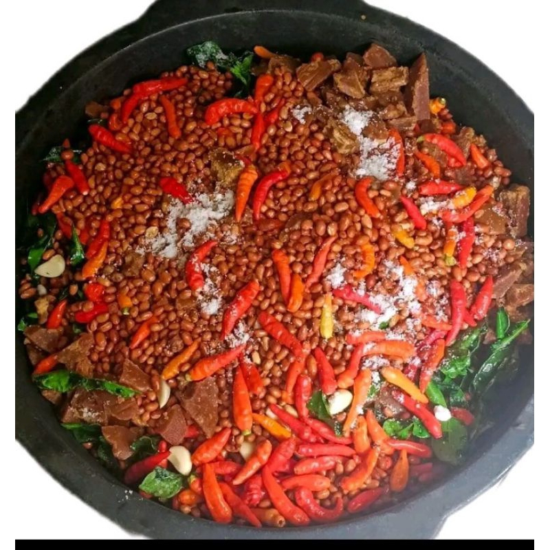 

sambal pecel khas Blitar pedas manis
