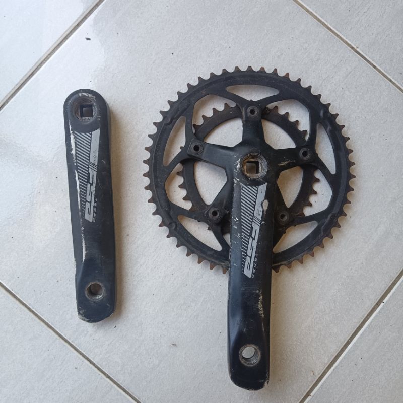 Crank Double FSA Tempo Adventure 50t-34t Arm 165 mm BCD 110/80