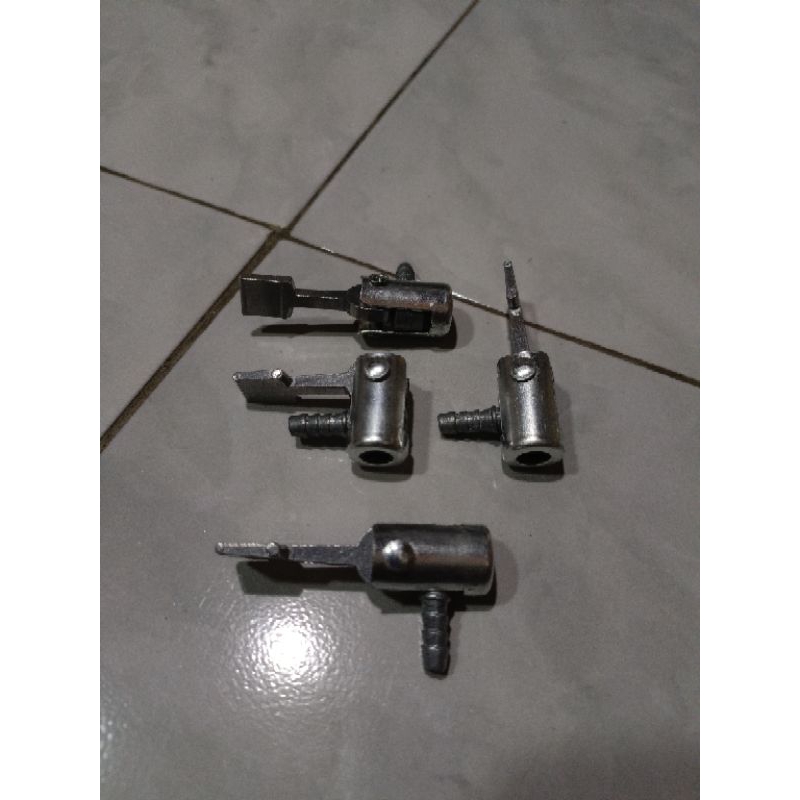 Kepala Pompa Nepel Cop Pompa Ban Sepeda Pentil Motor Besi Komponen Pompa Sepeda dan Motor WIPRO