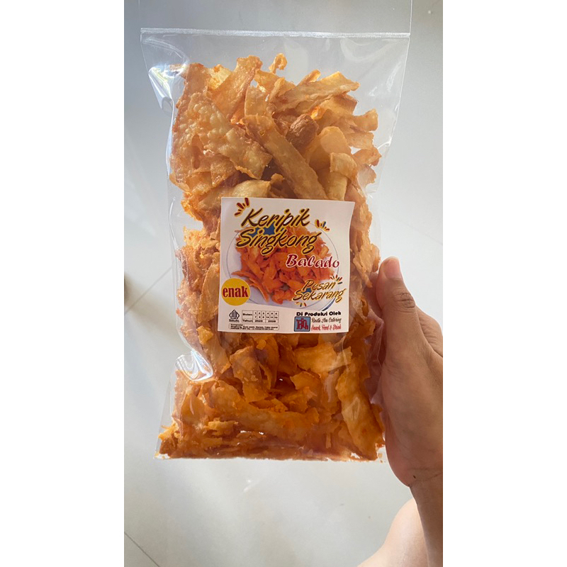 

keripik singkong pedas manis 250 gr