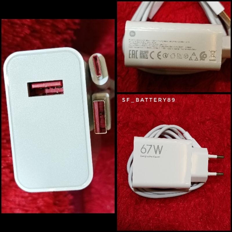 Charger Xiaomi 67W Original