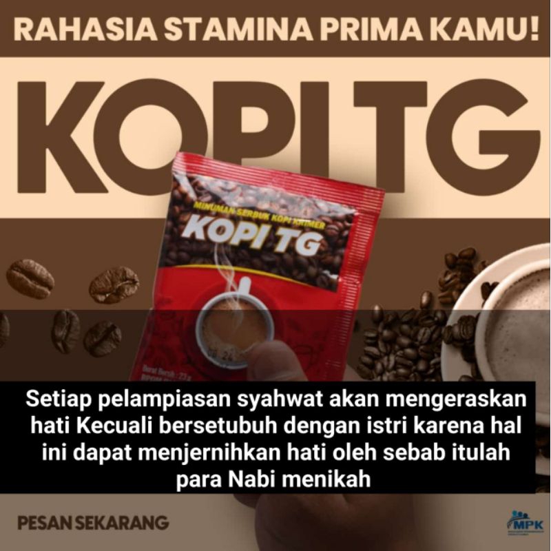 

kopi TG Attaubah isi 5 sachet