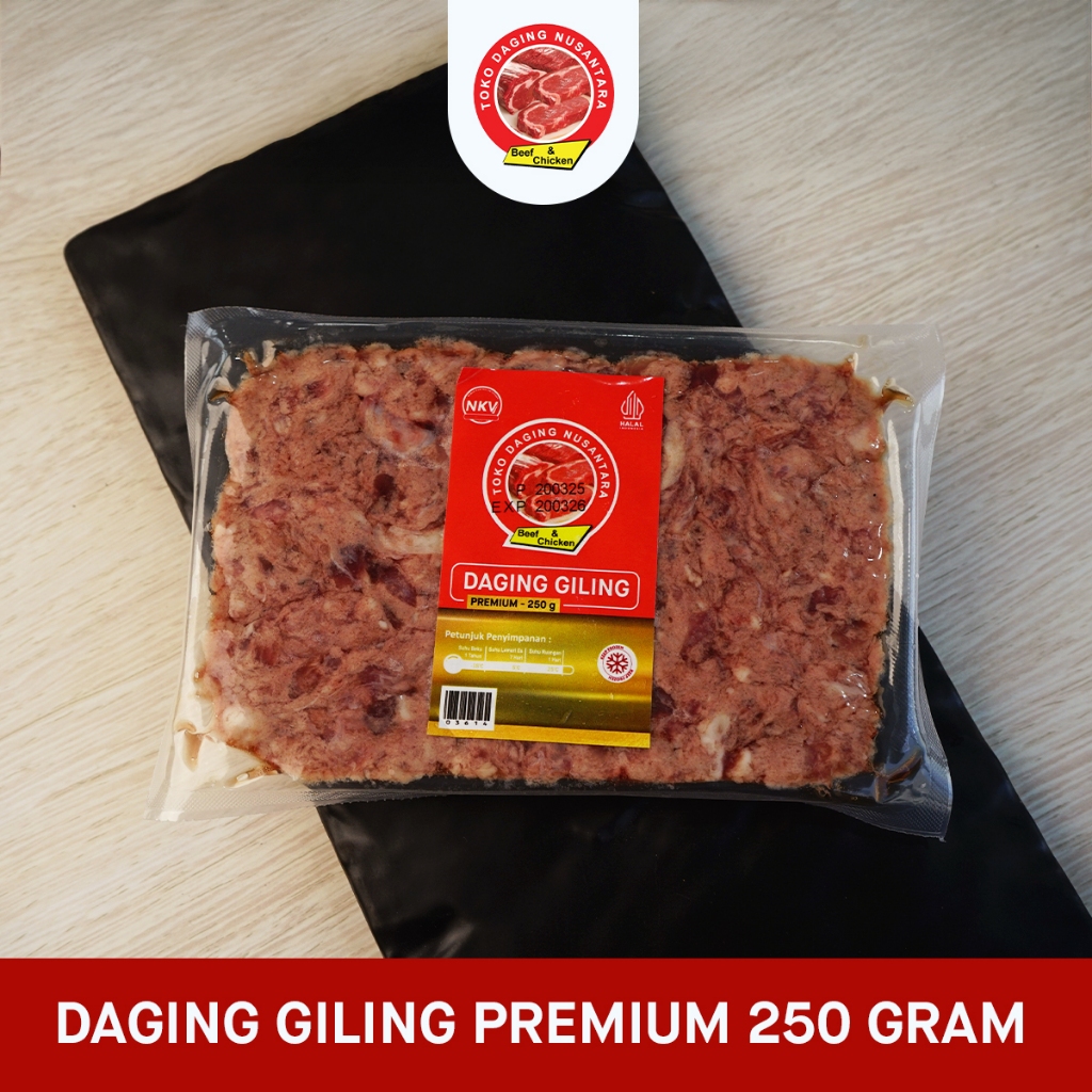 

DAGING GILING PREMIUM 85 CL 250GR