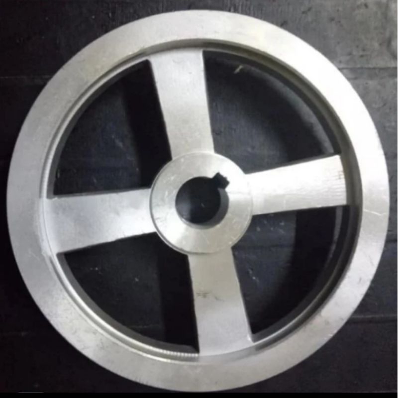 Pulley pully poli B1 8"inch As 25.4mm (1"inch) poli Aluminium