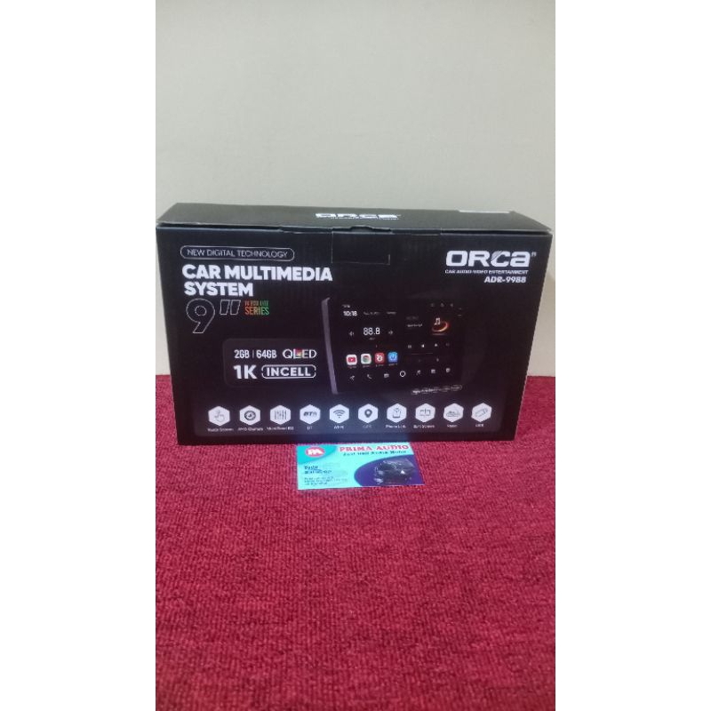 Android Orca ADR-9988 Ecolite series Ram2GB+64GB 9inch