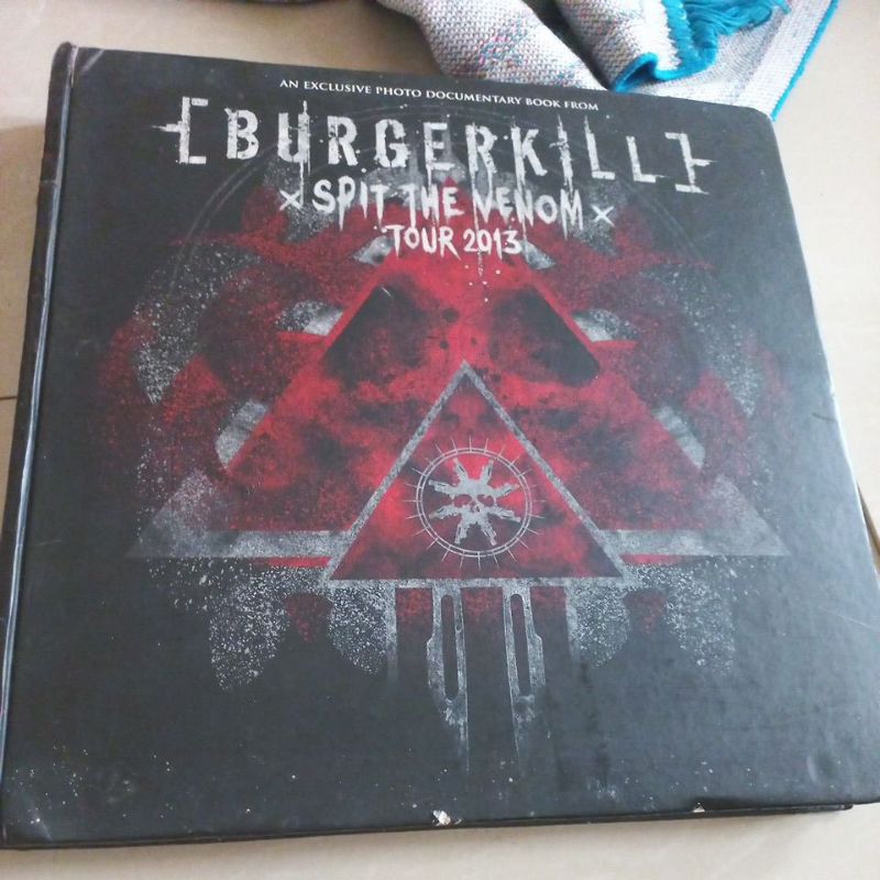 Burgerkill Spit The Venom Tour 2013 photobook