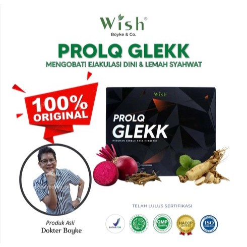 JAGOAN RANJANG Obat Kuat Pria Dr Boyke Protama ProLQ Glekk