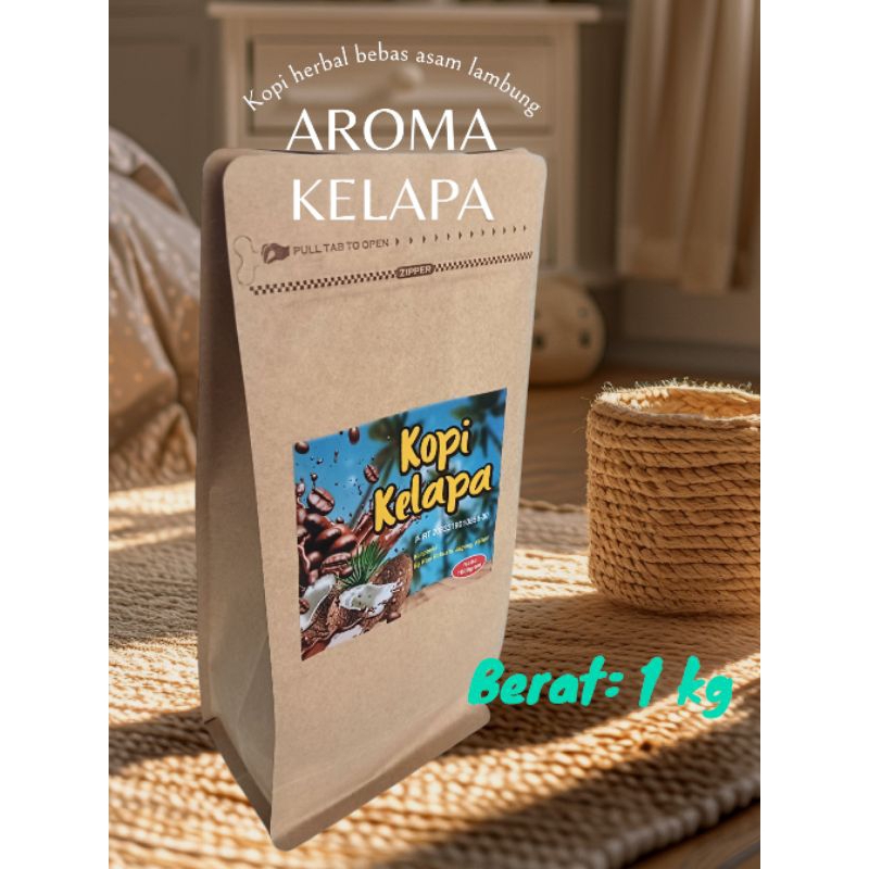 

KOPI KELAPA ROBUSTA 1KG AROMA KELAPA