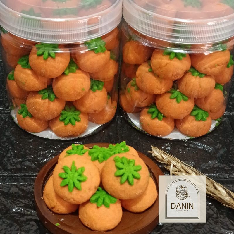 

Kue Kering Spesial Nastar Bentuk Jeruk Toples 600ml Beli 1 Toples gratis 1 pouch Kue Semprit