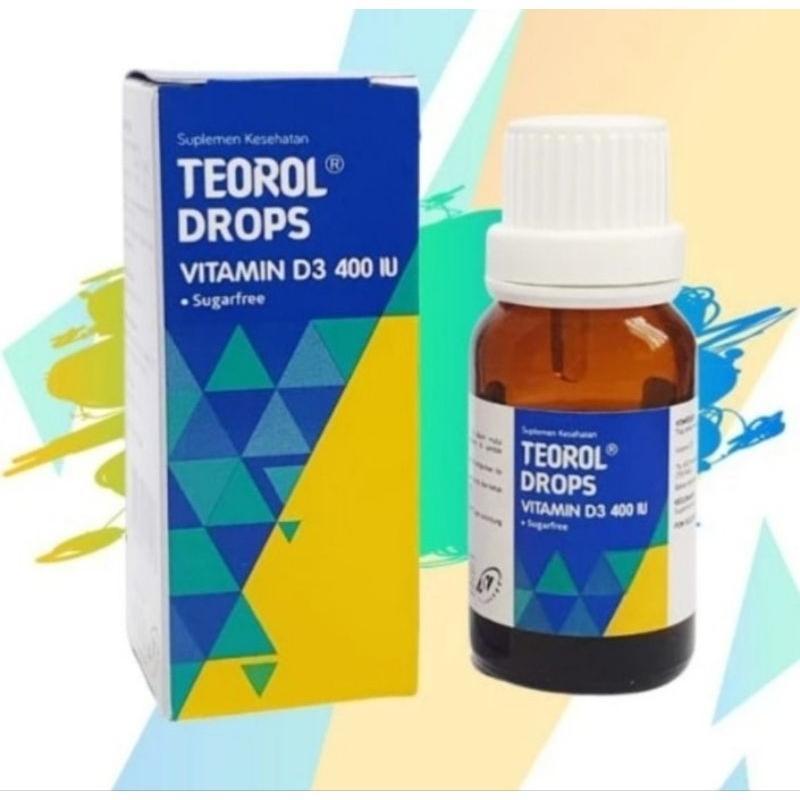 Teorol Drops - Vitamin D3 400 IU - Suplemen Vitamin D3 Anak Tetes
