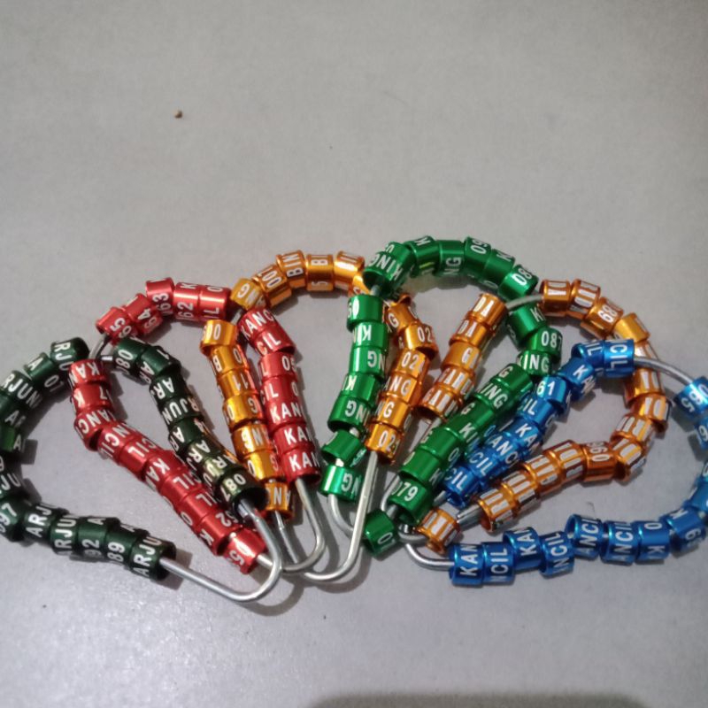Ring burung eceran Diameter 7,5 mm bisa buat merpati piyiik puter derkuku dewas