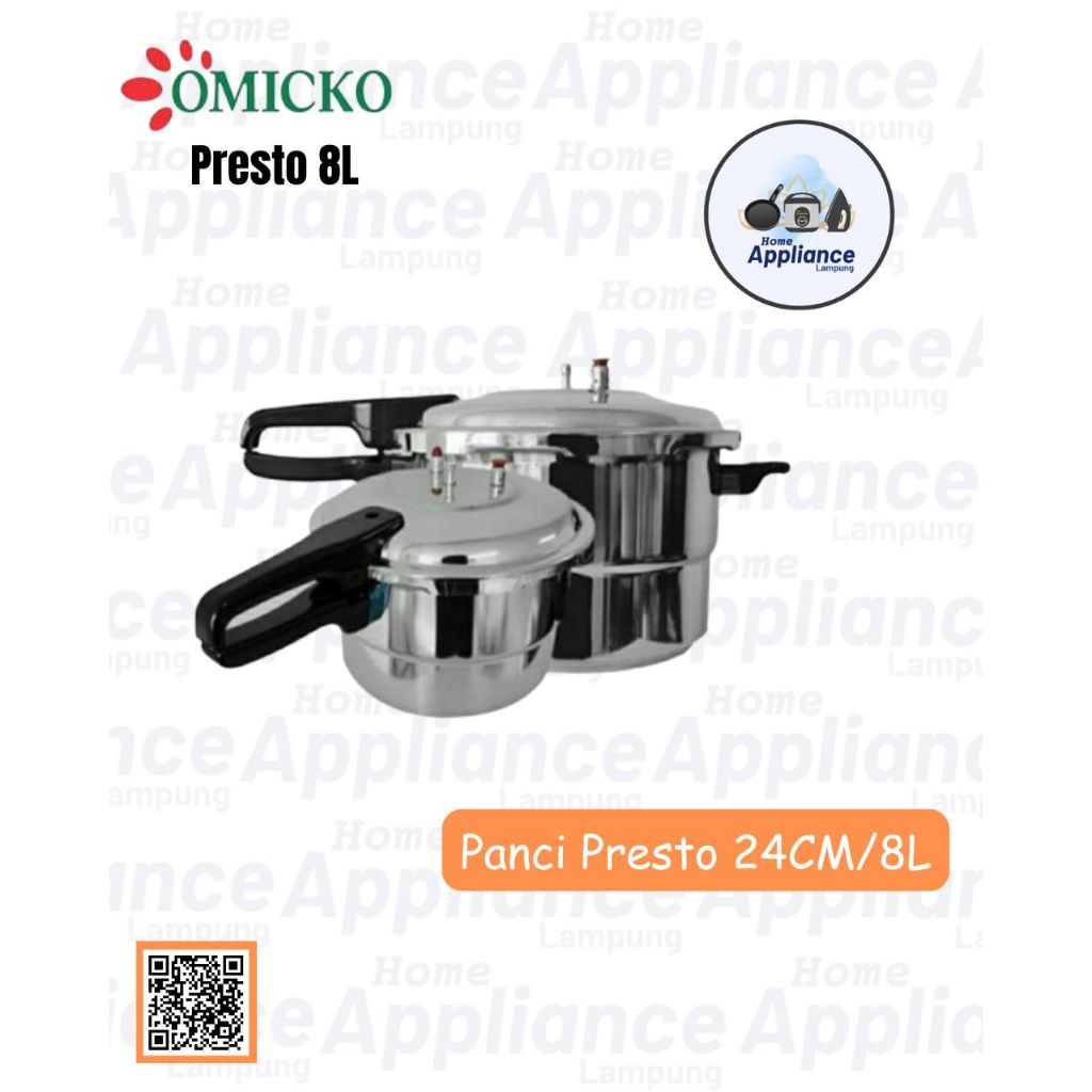 Omicko - Panci Presto 24cm / 8L