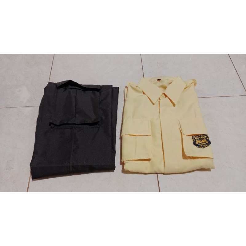 SERAGAM PDL SATPAM/SECURITY  CREAM TERBARU | SERAGAM PDL SATPAM TERBARU.