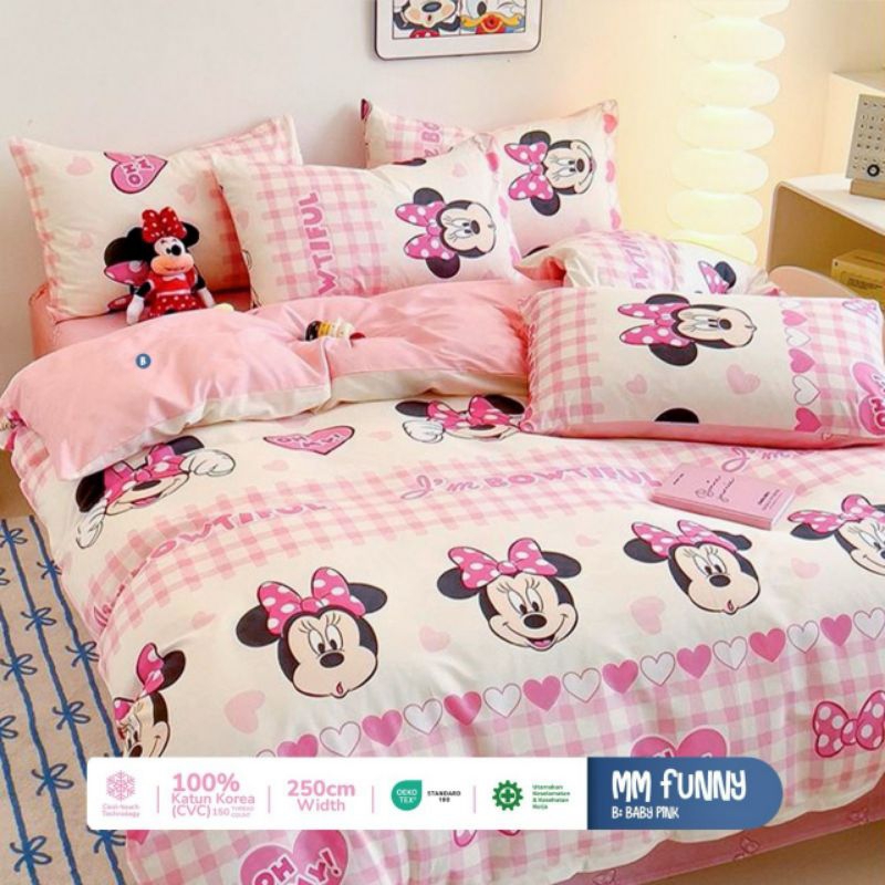 sprei single double katun lokal star bintang kecil ukuran 100x200 120x200 160x200 180x200 200x200 mo