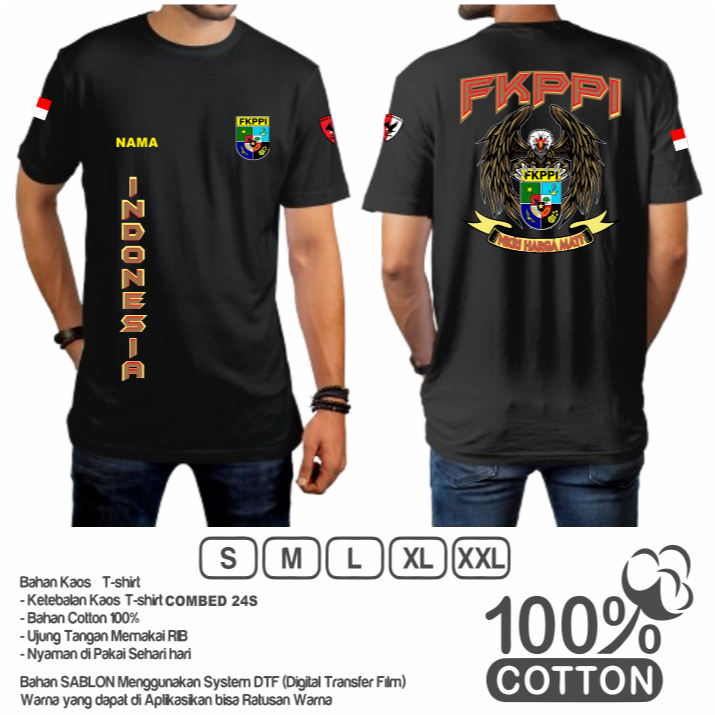 kaos fkppi lngan pendek terbaru/fkppi keluarga besar/bela negara