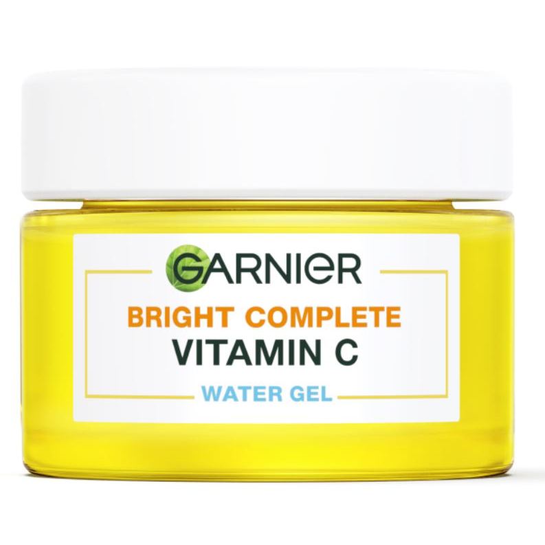 GARNIER BRIGHT COMPLETE VITAMIN C WATER GEL 50ML / Garnier Bright Complete Vitamin C Night Serum 15m