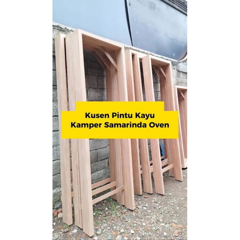 Kusen pintu kayu kamper samarinda oven