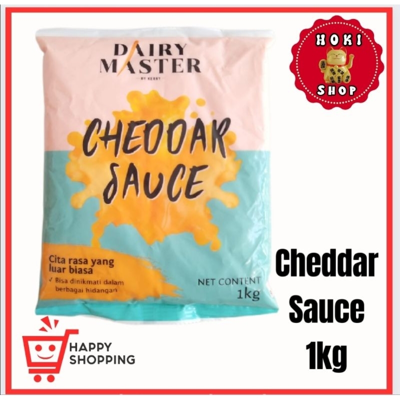 

Dairy Master Cheddar Sauce 1kg / Saus Keju / Dairy Master Saus Keju