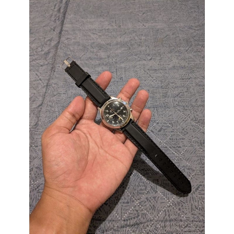 Jam tangan iwc pilot chrono original