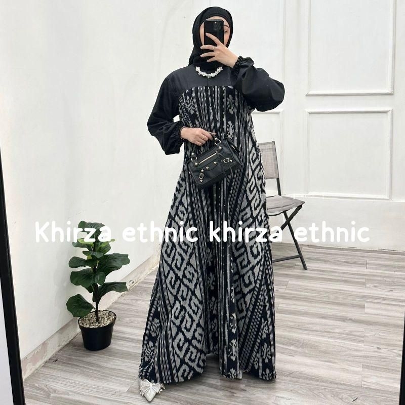 RANIA COUPLE TENUN_HITAM TORAJA_baju tenun couple kondangan_couple tenun prewedding