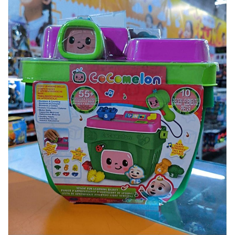 Mainan Anak Cocomelon Veggie Fun Learning Basket Original