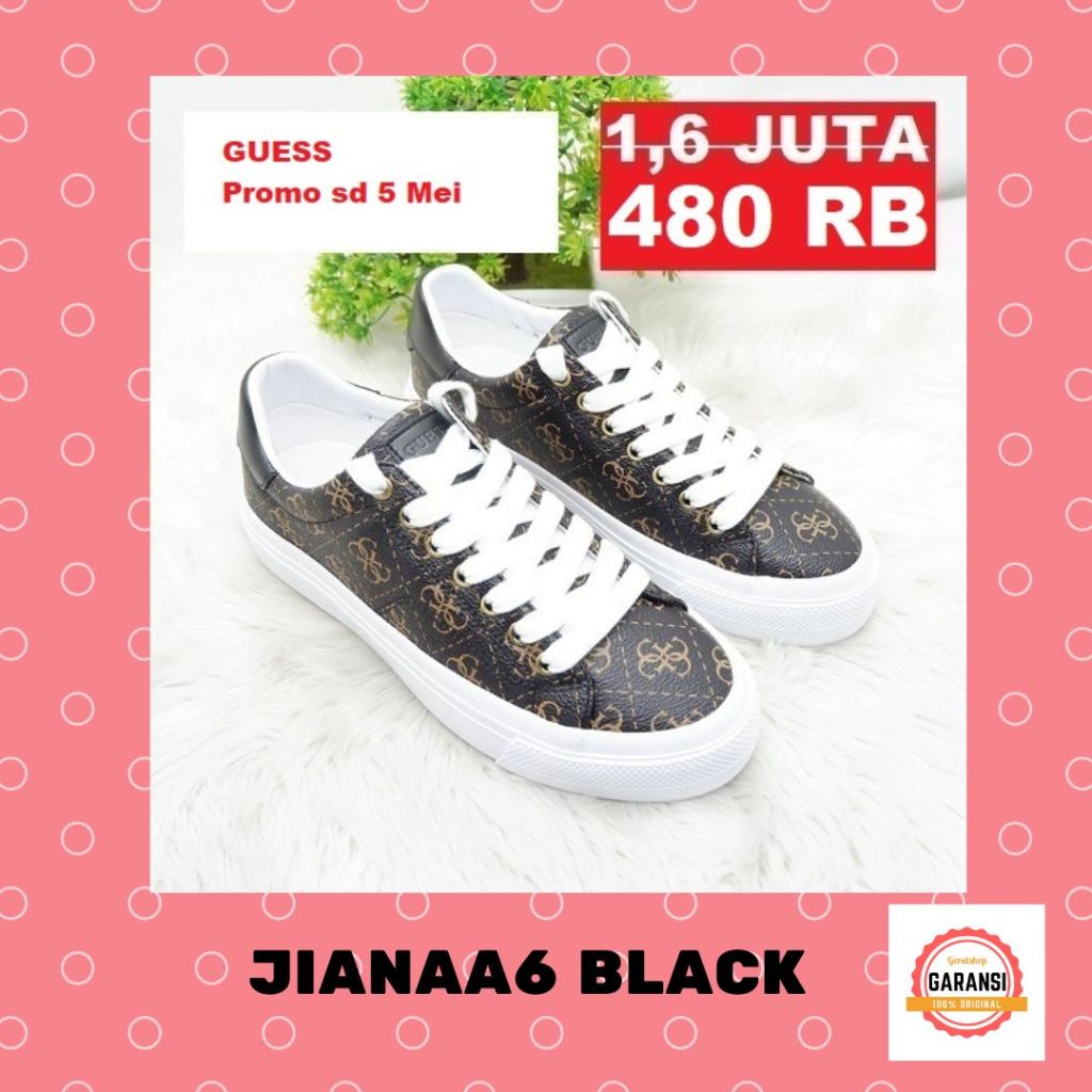 Sepatu sneakers wanita seri JIANAA6 Guess 100% original store