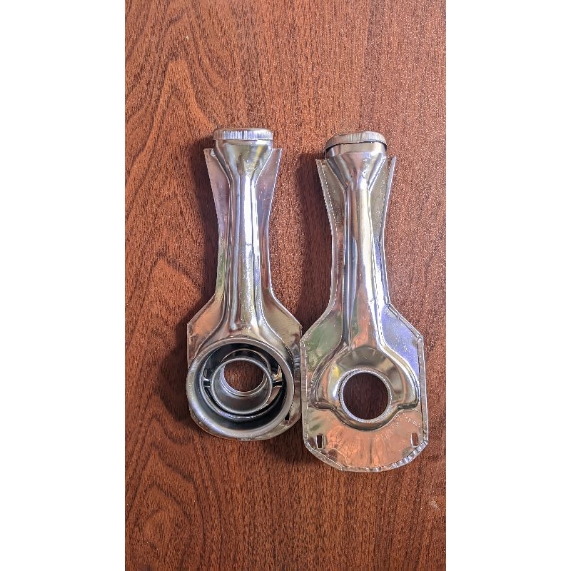 cerobong/tungku kompor gas RINNAI panjang kecil stenlis.