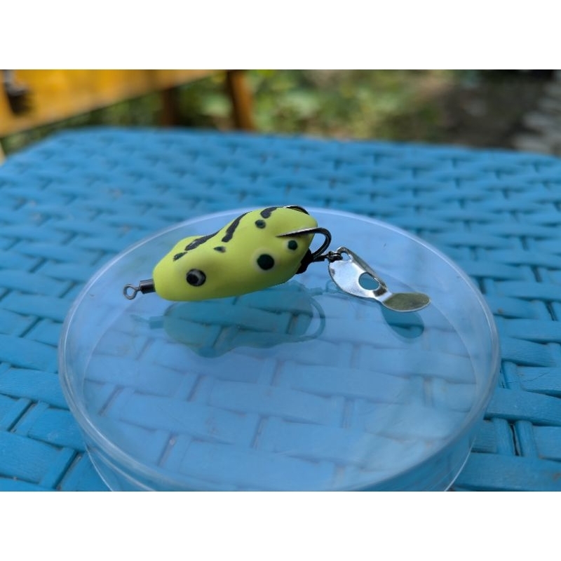 Soft frog model gemoy blade berisik 3,5 cm
