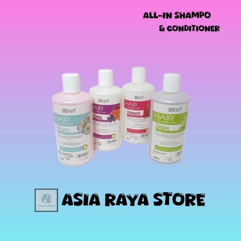 All-in shampo dan conditioner| shampo salon