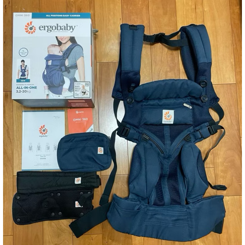 [Preloved] Omni360 Cool Air Mesh Ergobaby