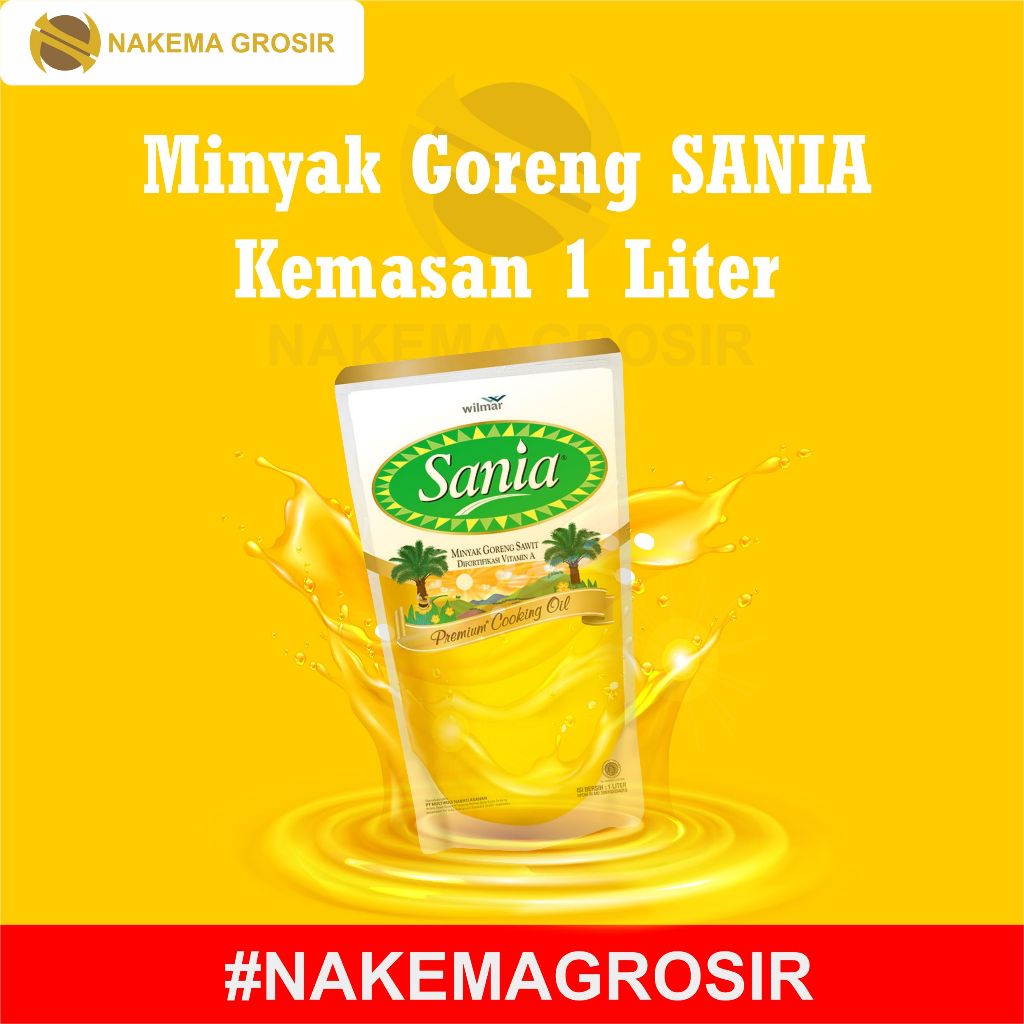 

MINYAK GORENG SANIA 1 LITER