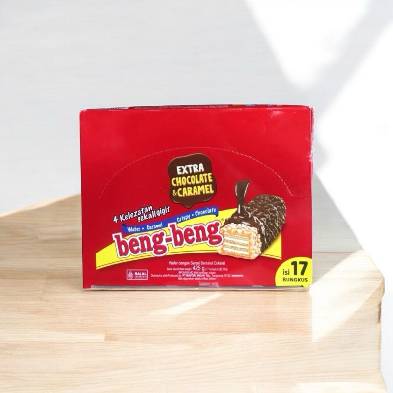

coklat beng beng 1 pak isi 17 pcs