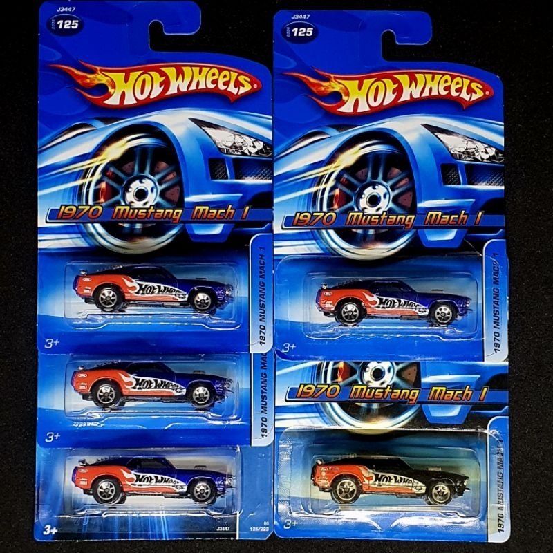 Hot Wheels edisi 1970 Mustang Mach 1