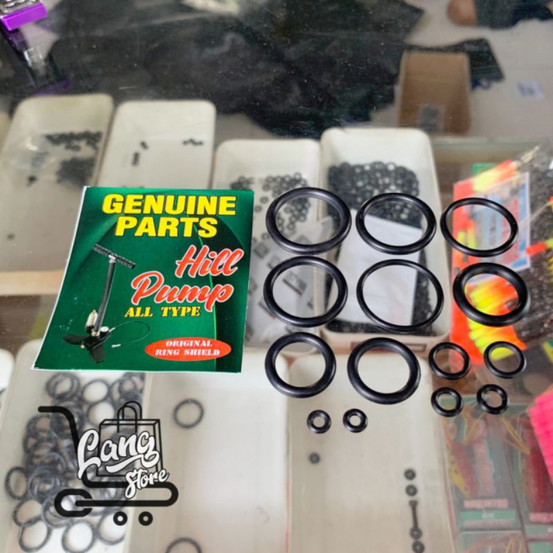 Oring set pompa angin komplit / seal / sil