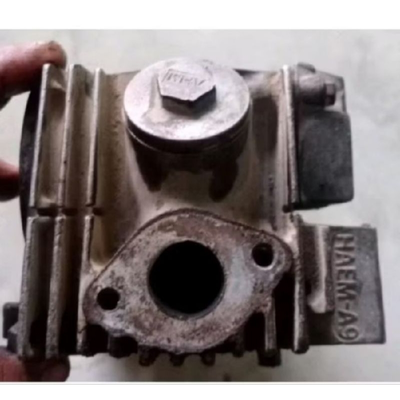 silinder head/blok head ful isian set Honda Supra x lama PNP Honda Grand asli copotan original secon