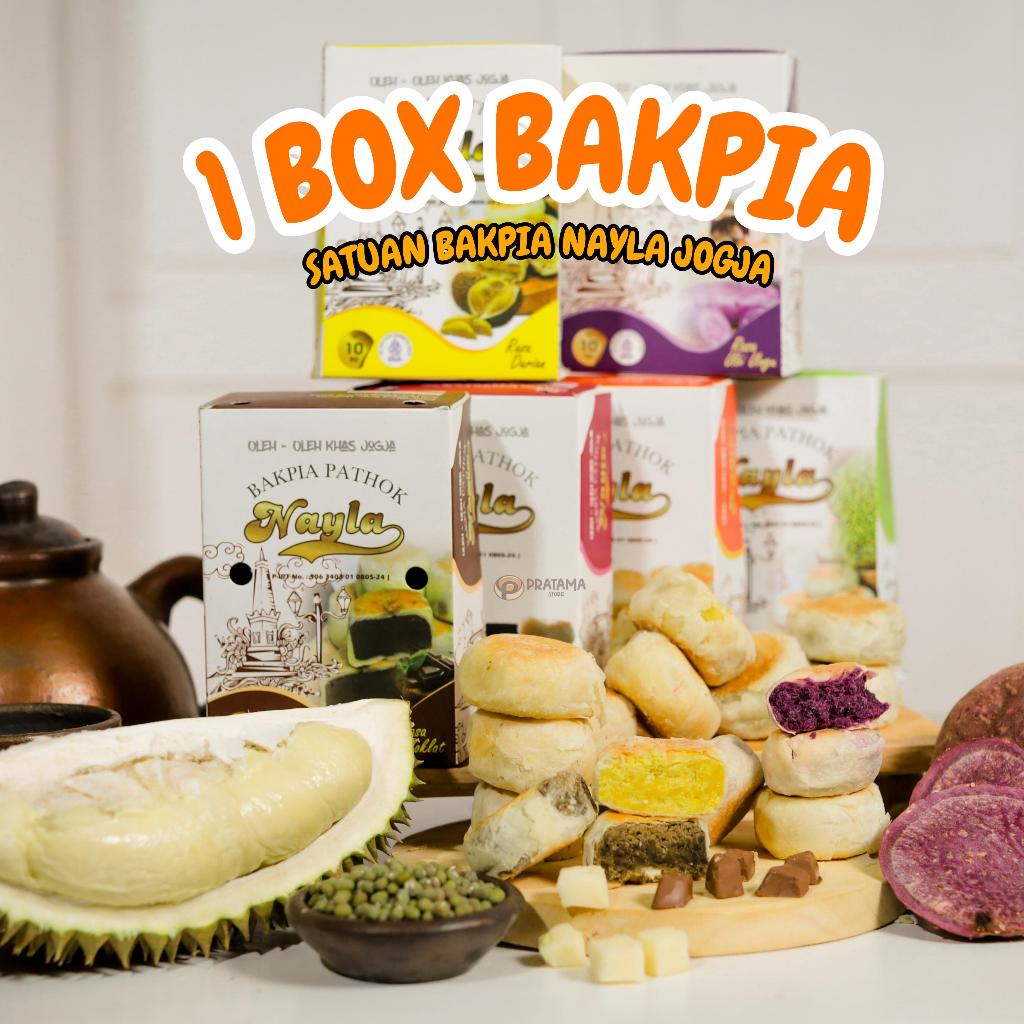 

[1 BOX] BAKPIA PATHOK NAYLA ISI 10 ASLI JOGJA