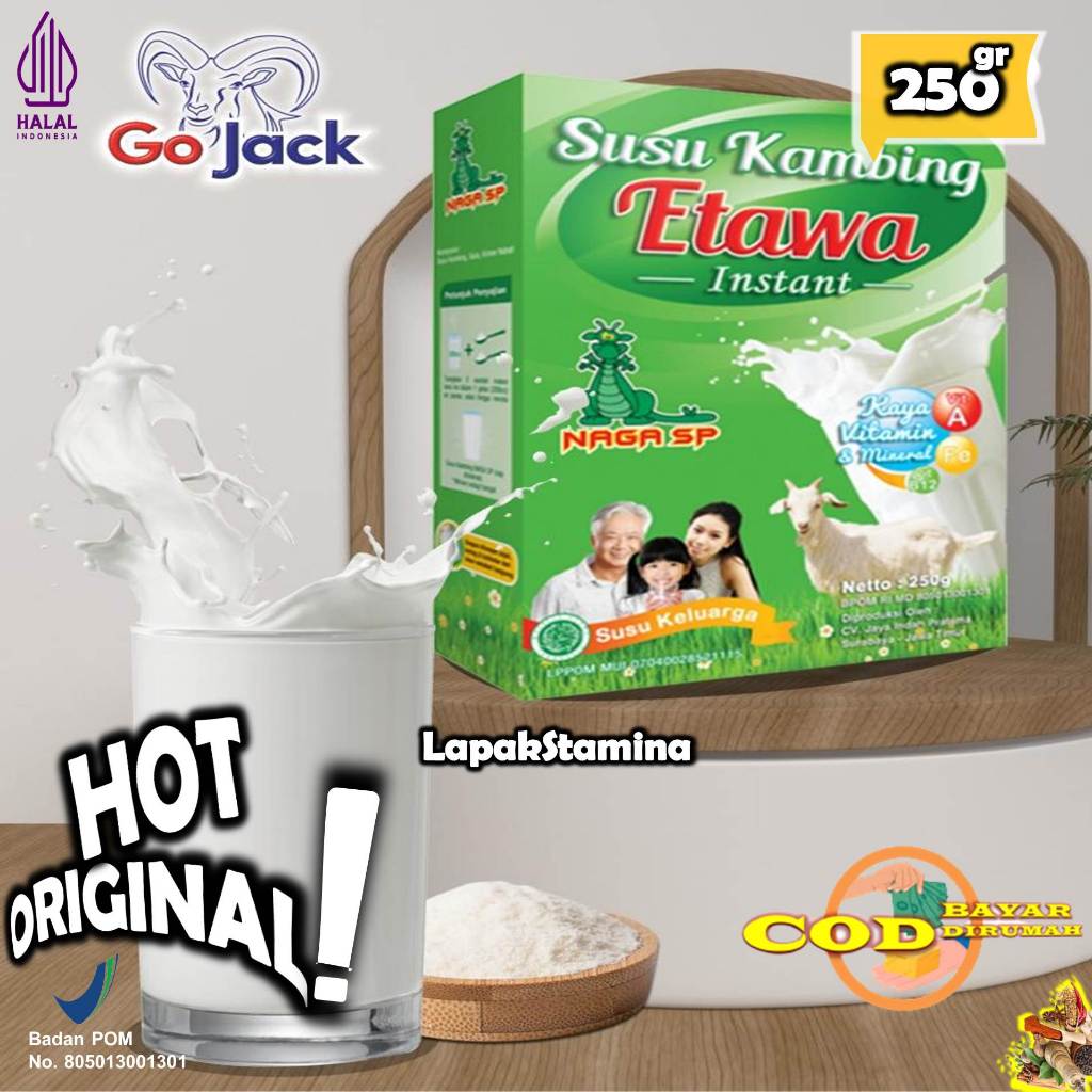 

Susu Kambing Etawa Naga SP Original 100% Asli