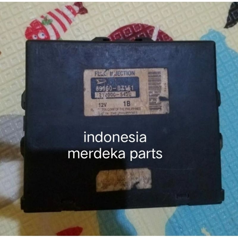 ECU COMPUTER FUEL INJECTION ECU KOMPUTER BUAT MOBIL TOYOTA AVANZA VVTI 89560-BZ151 ORIGINAL COPOTAN