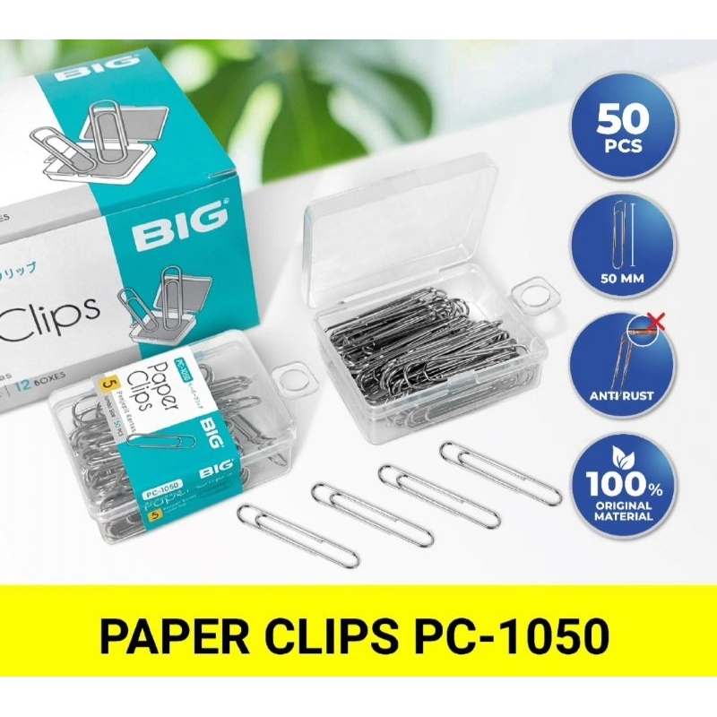 

PAPER CLIP KEMASAN BIG NO 5/PAPER CLIP MURAH/PENJEPIT KERTAS BIG