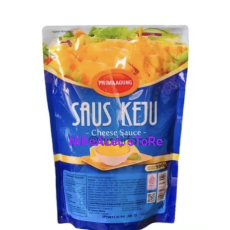 

Saus Keju 500gr Prima Agung