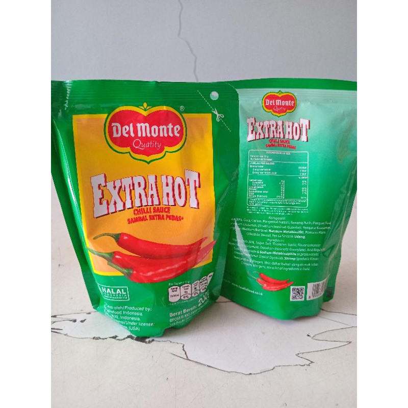 

Saus sambal pedas DEL MONTE EXTRAHOT 200g