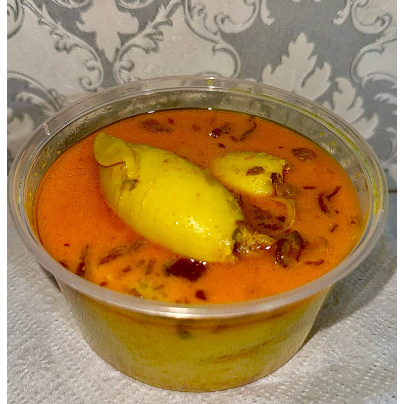 

Gulai Cumi Isi Tahu Telur