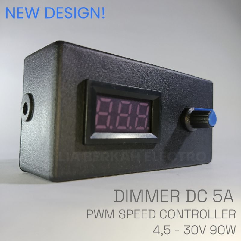 Dimmer DC 5A Mini Pengatur Kecepatan