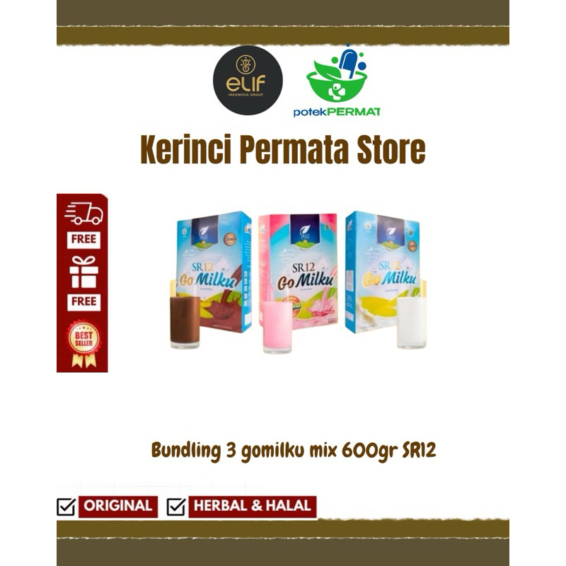 

Bundling 3 box gomilku mix 600g SR12